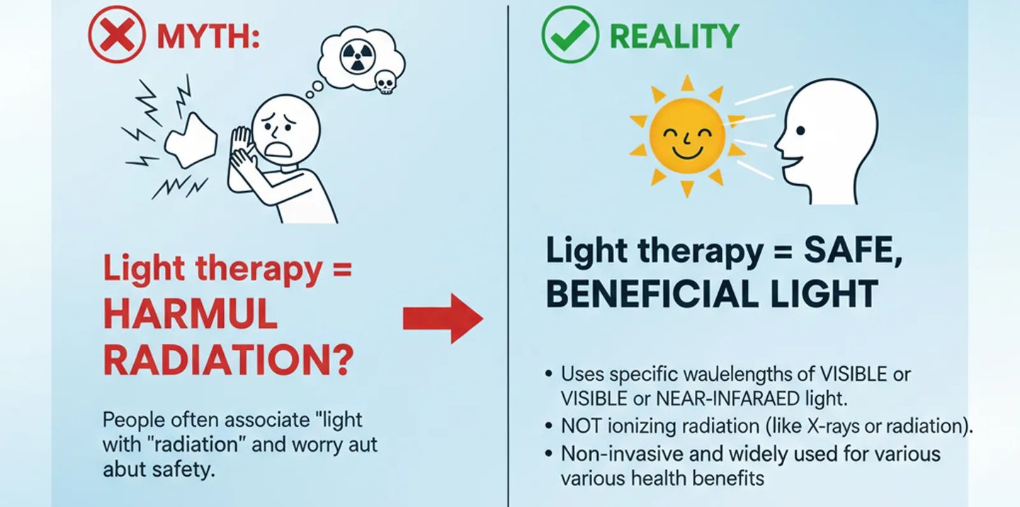 Light Therapy Myths #2: Does It Have Radiation?