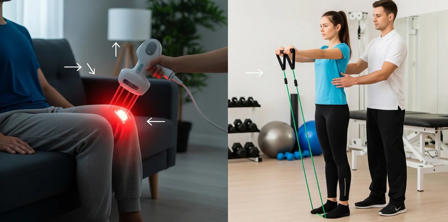 Light Therapy vs Traditional Physical Therapy
