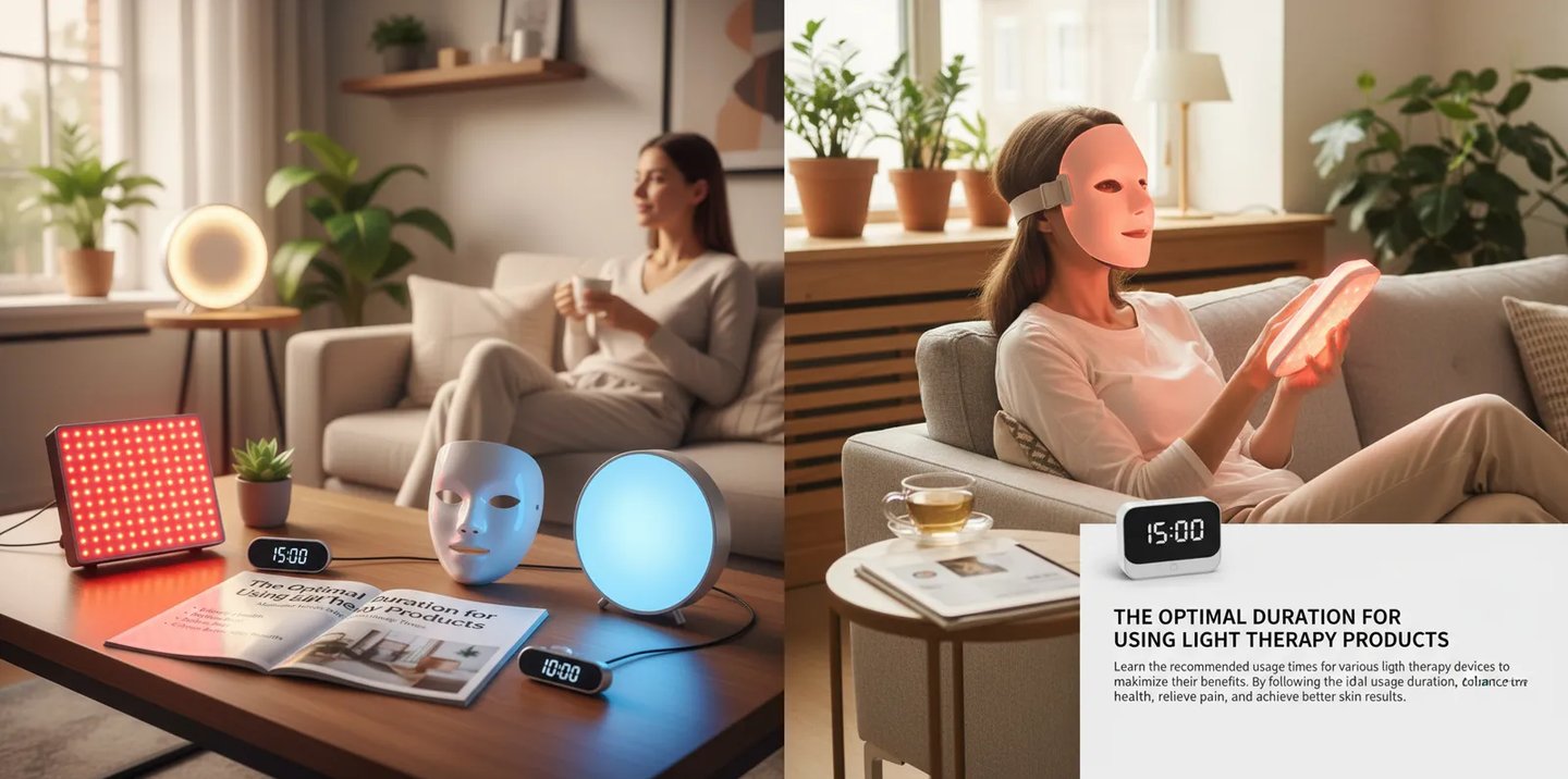 The Optimal Duration for Using Light Therapy Products
