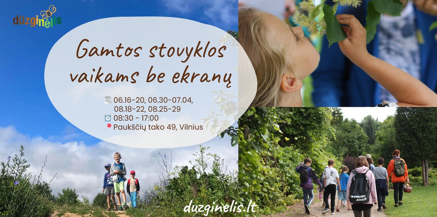 Vasaros stovykla vaikams