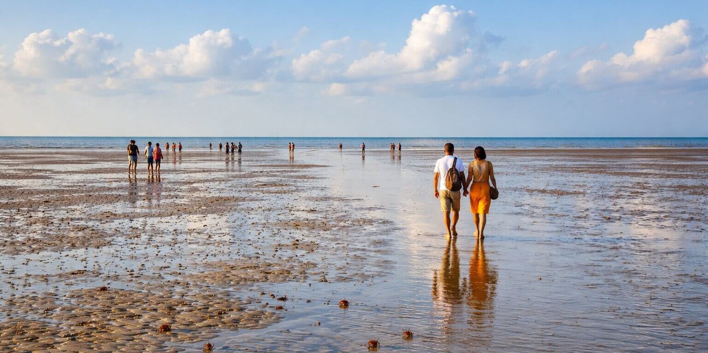 Plage de Chandipur Inde