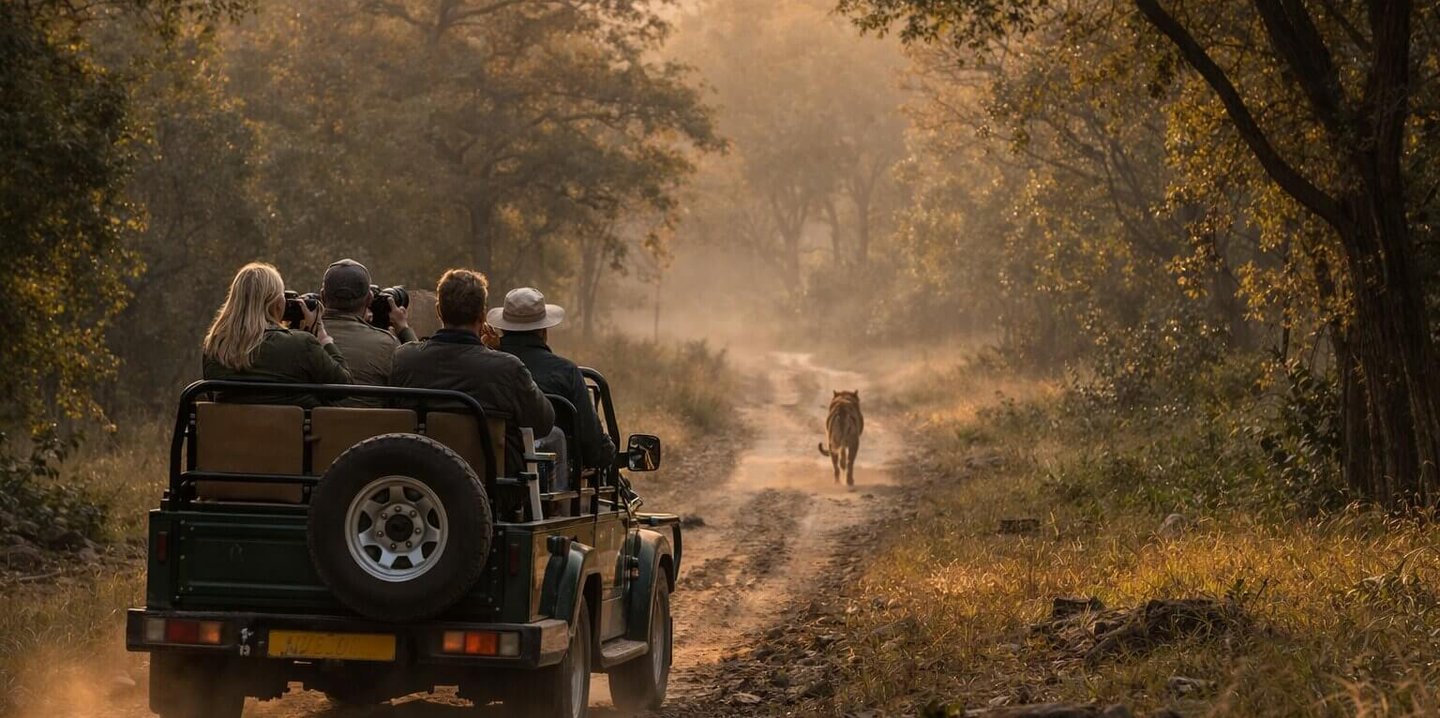 Golden morning safari at Ranthambore