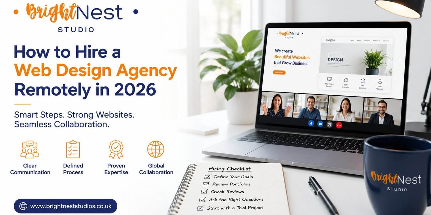 Hire a web design agency remotely