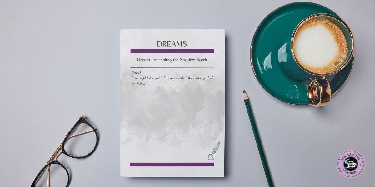 printable shadow work journal PDF pages for inner work