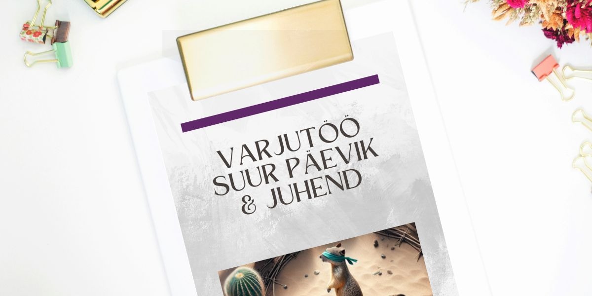 varjutöö päeviku PDF-juhend sisemise tervenemise kohta