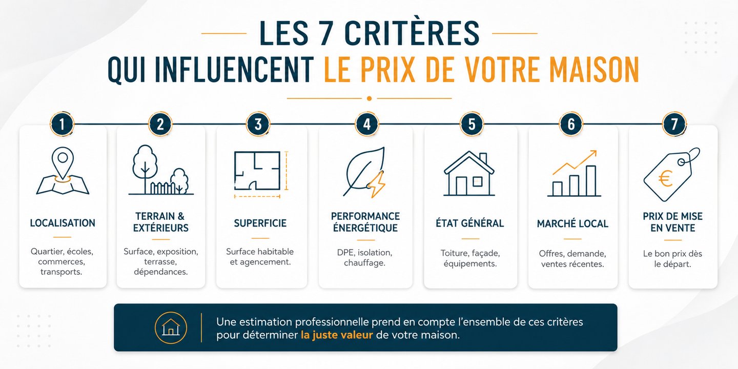 7 critères qui influencent le prix d'une maison pour une estimation à Maurepas et Elancourt