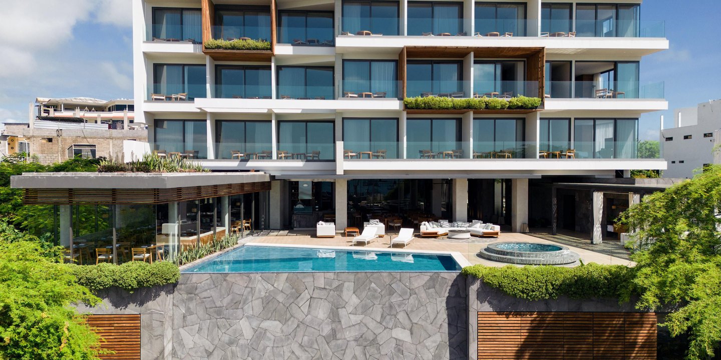 Curated luxury accommodation complementing a Galapagos journey