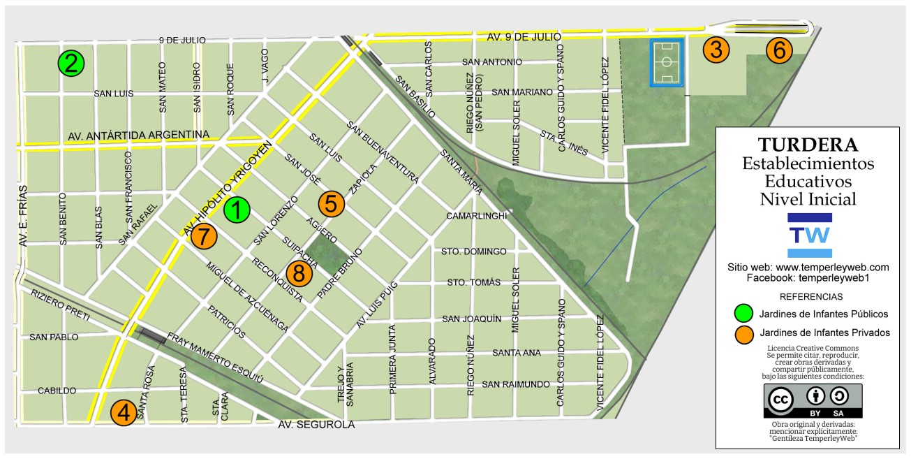 Jardines de Infantes en Turdera