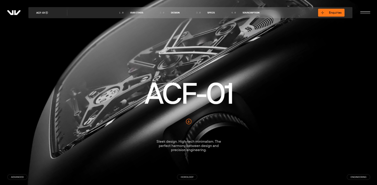 Watch 3D website product animation