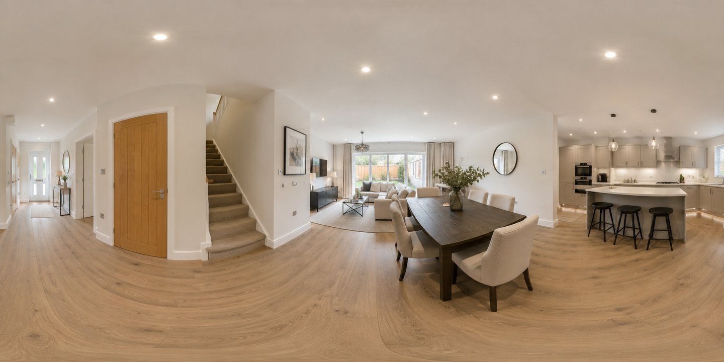     360 property photography for homes in Lancashire