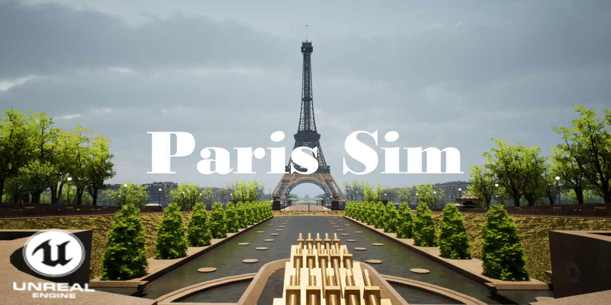 Video game Paris sim