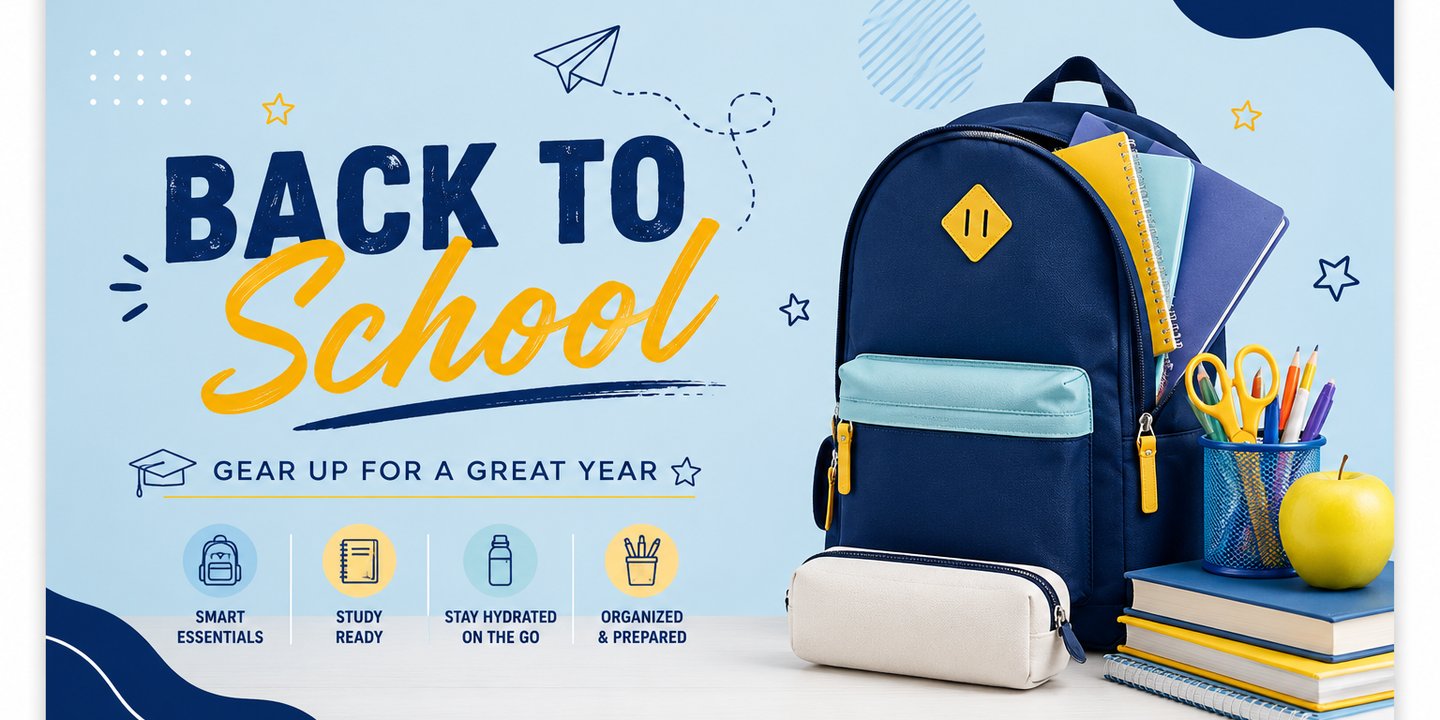 5 back to school essentials for a smart and organized setup