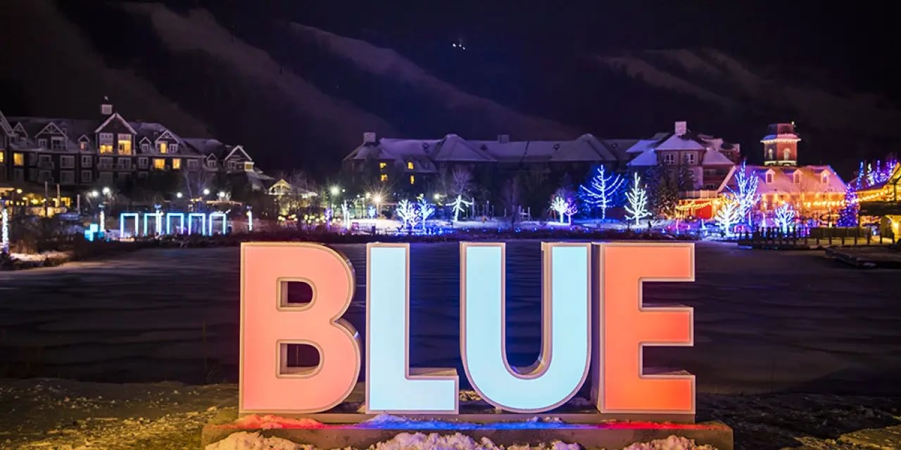 Blue Mountain village luxury travel destination in Ontario
