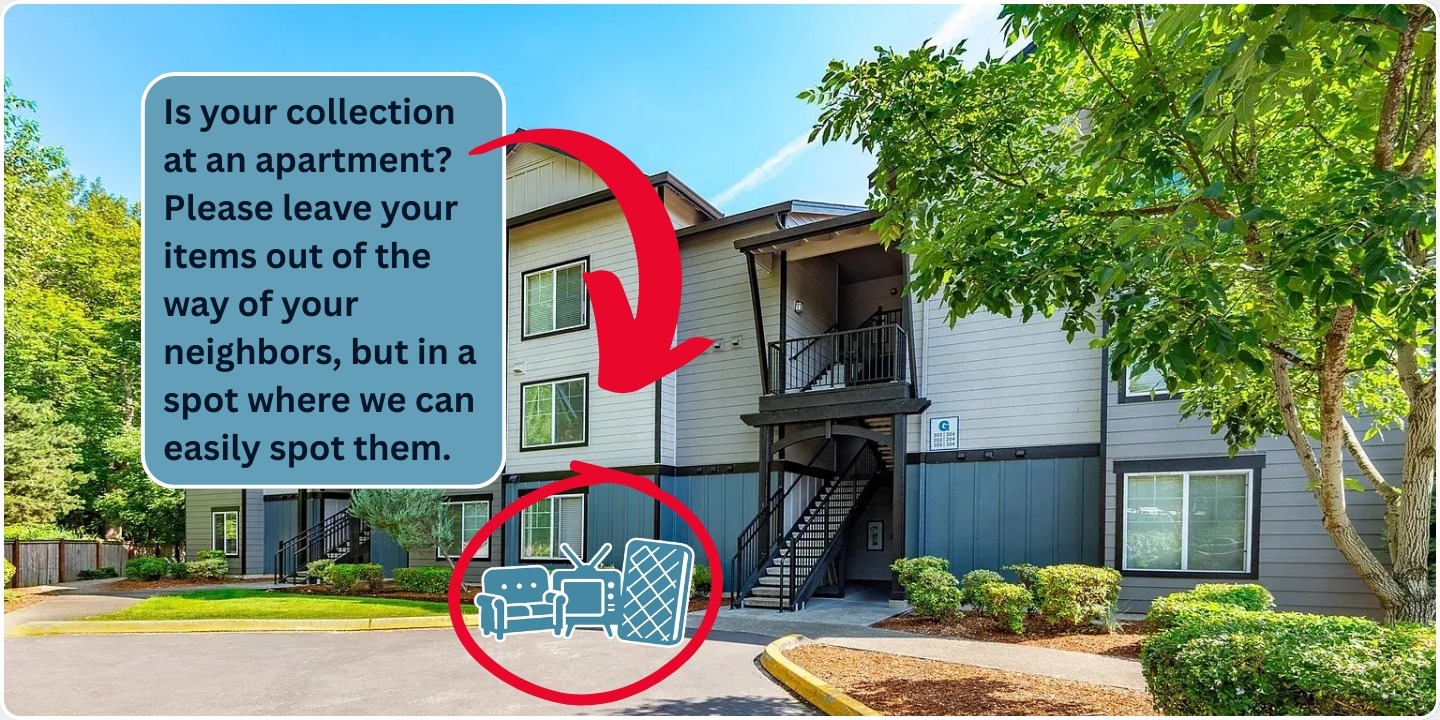 Curbside Junk Removal Apartment