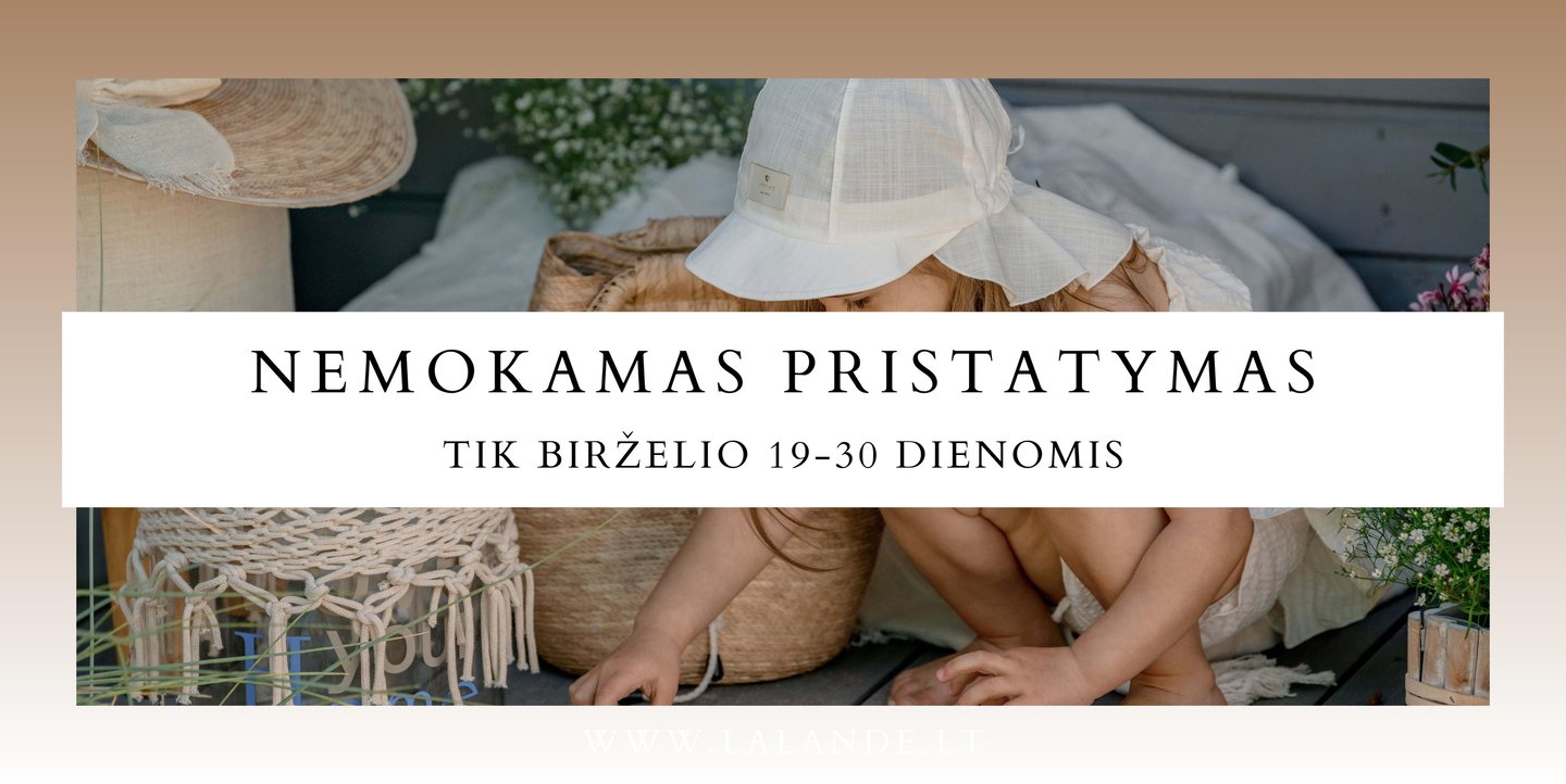 nemokamas pristatymas vaiku drabuziu parduotuveje www.lalande.lt