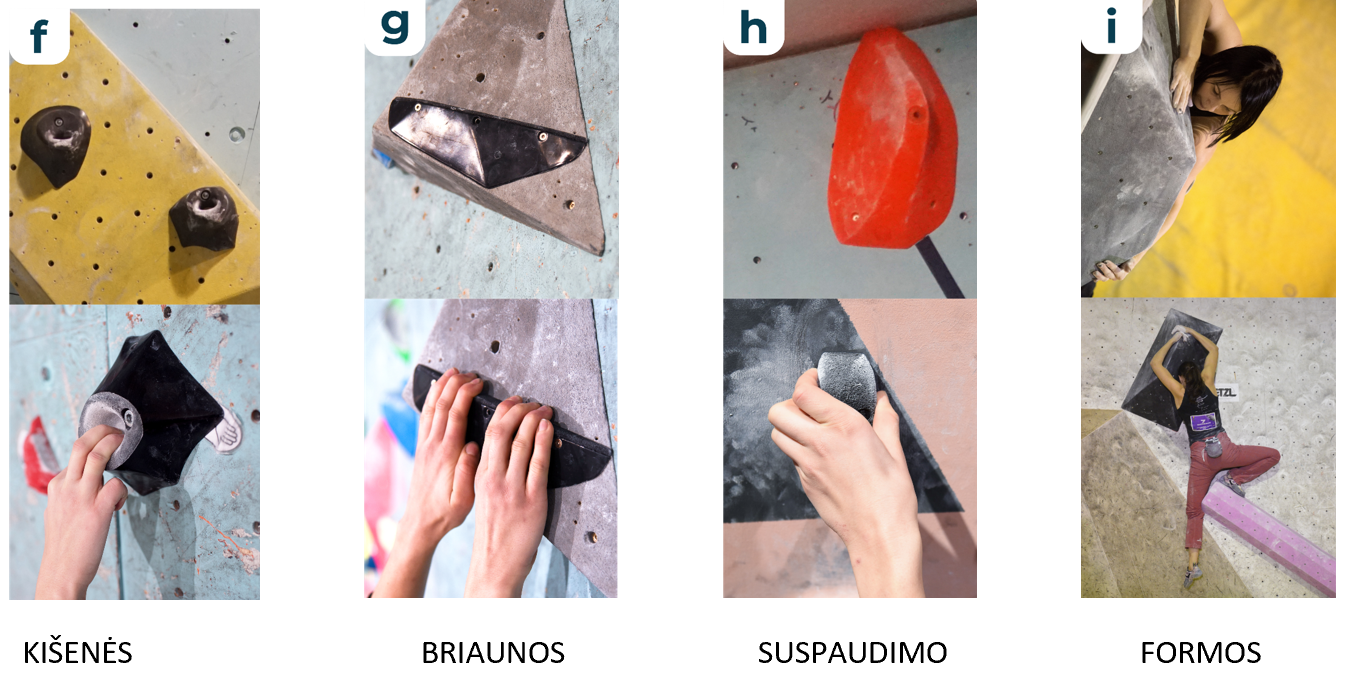 climbing holds