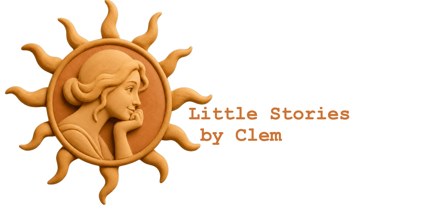 Logo "Little Stories by Clem " – Brighten your day with a guided tour