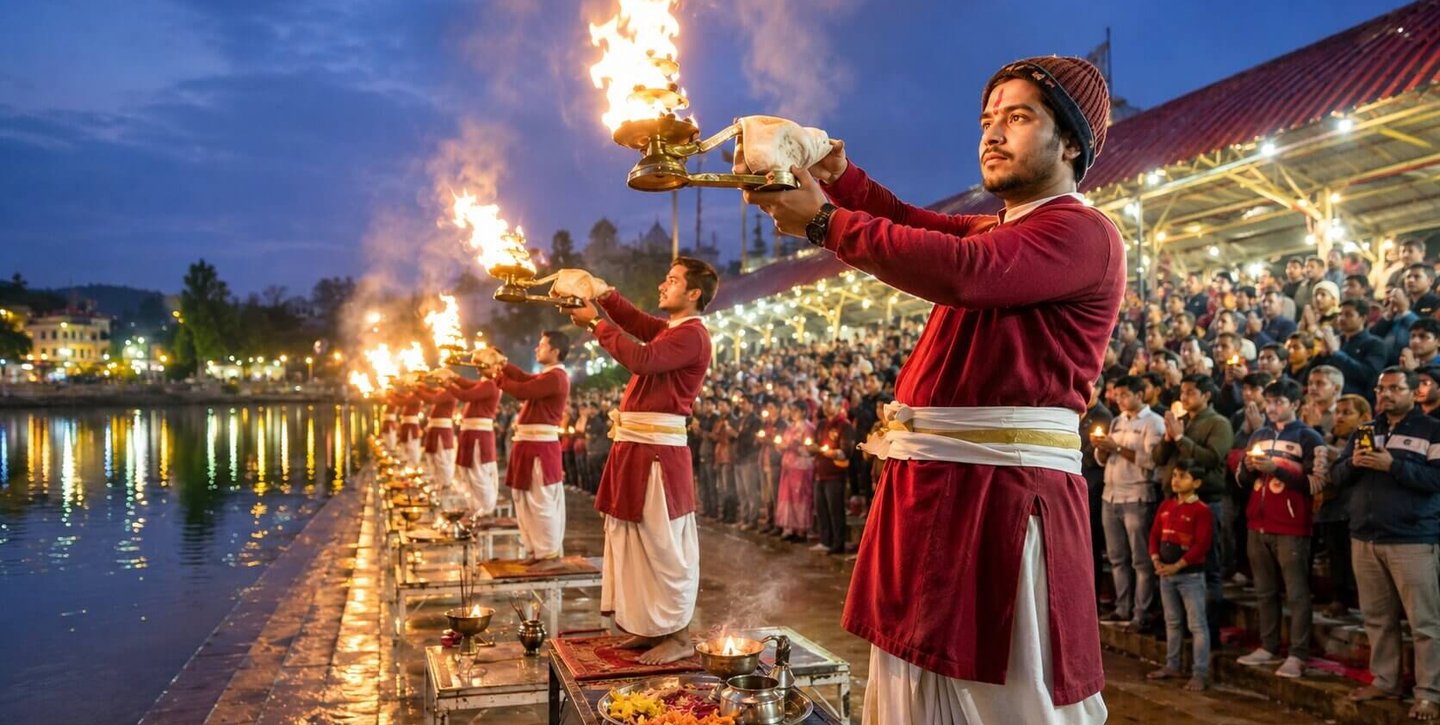 Ganga Arti at Rishikesh