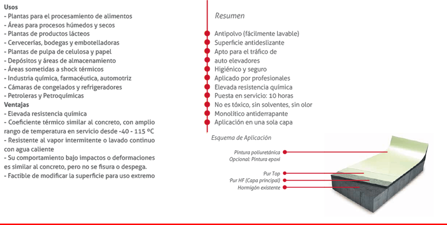 mortero apto para trafico de autoelevadores - pisos industriales y con gran resistencia quimica