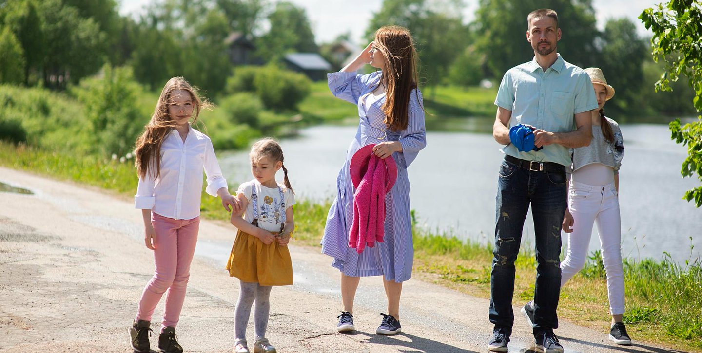 Tooute le famille en sortie ce dimanche dans les Ardennes