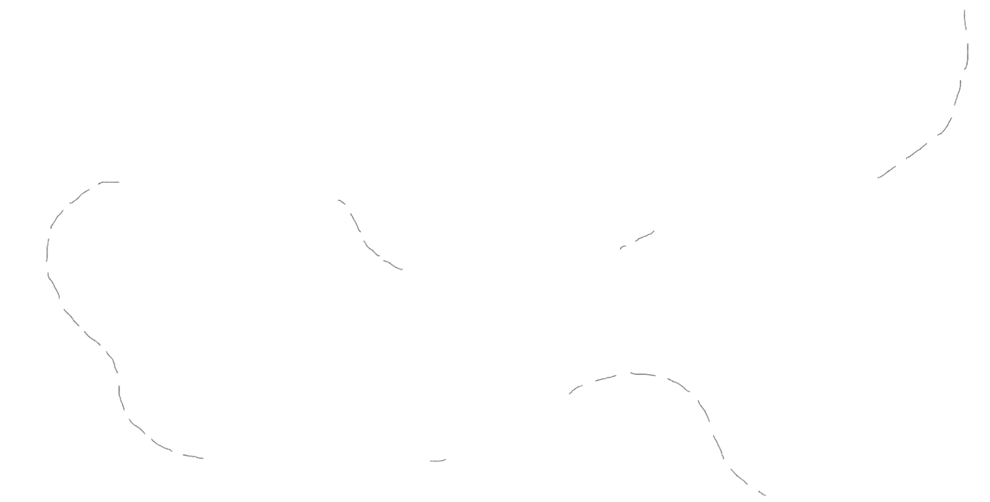 tracé chasse au trésor