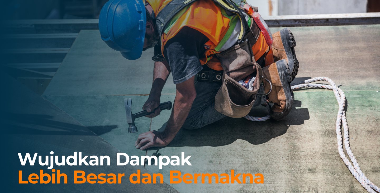 Instalasi kerangka patung tembaga dan patung kuningan