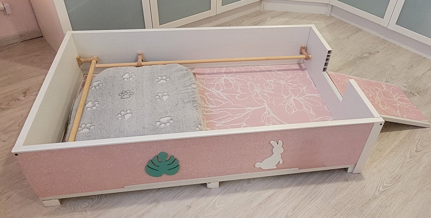 Nid de mise bas pour bébés Schnauzers nains