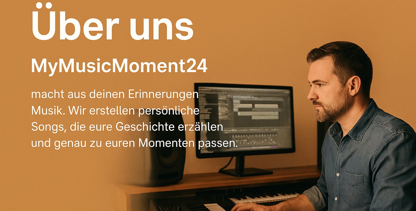 Über uns MyMusikMoment24 macht aus deinen Erinnerungen Musik