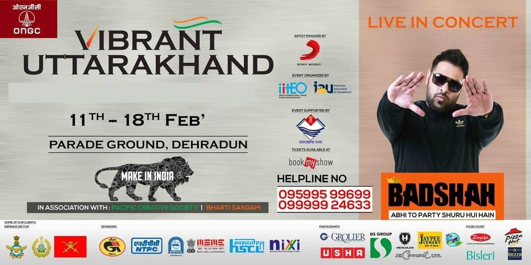 Ongc presents Live concert Badshah