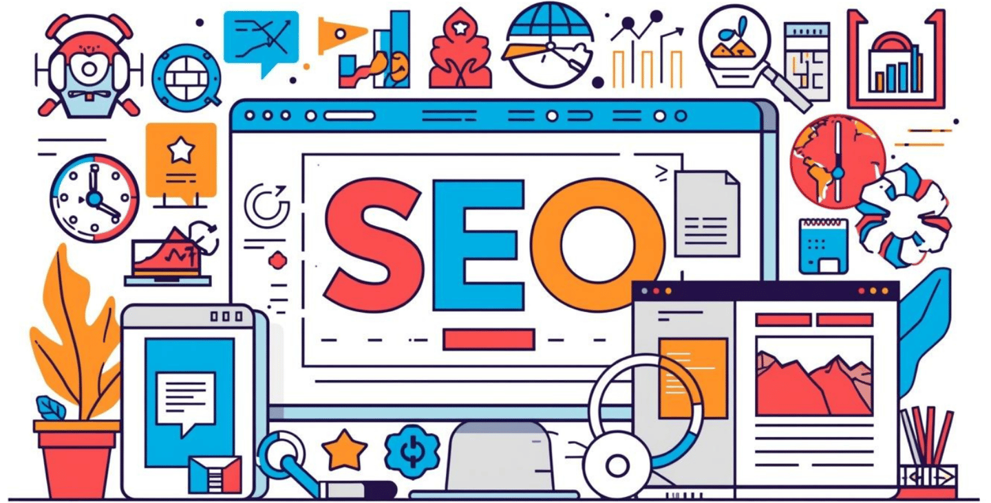 Illustration de l’optimisation SEO pour améliorer les performances d’un site web