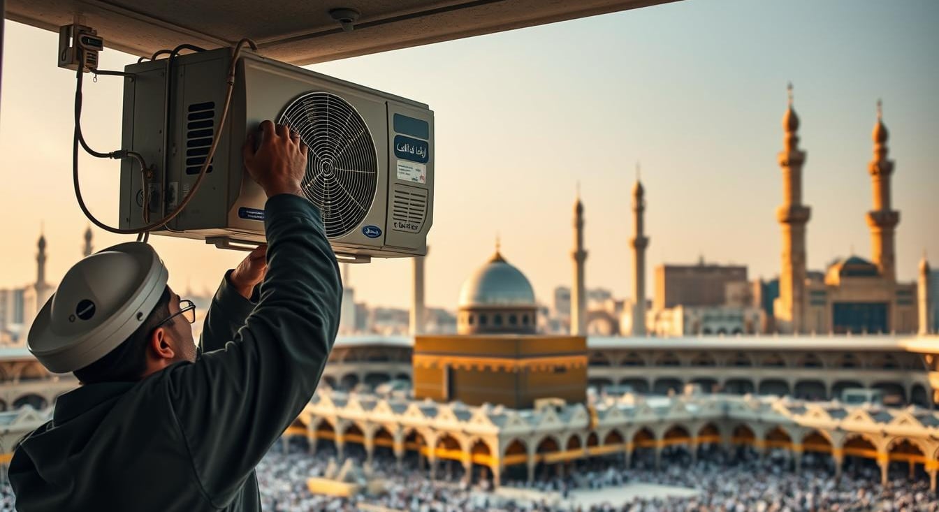 أسعار تركيب وتصليح المكيفات بمكة