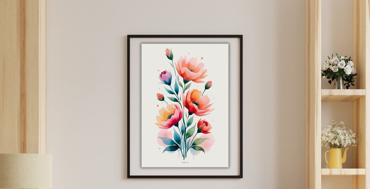 Collection Posters harmonie Florale par Danabelle B.