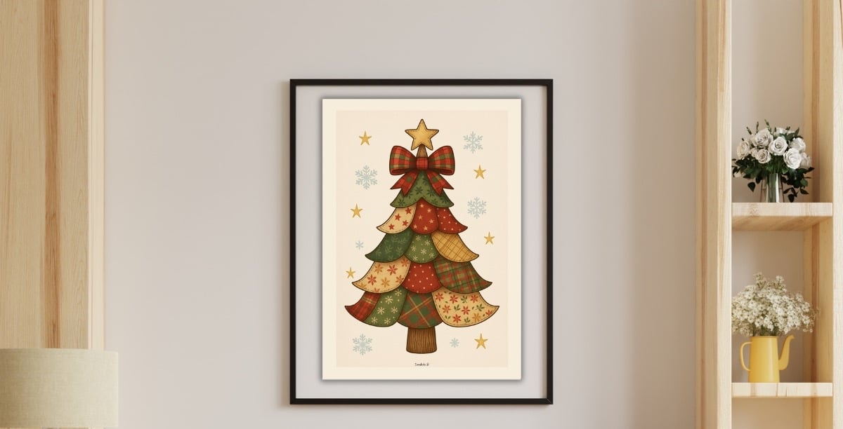 collection de posters Noël vintage 