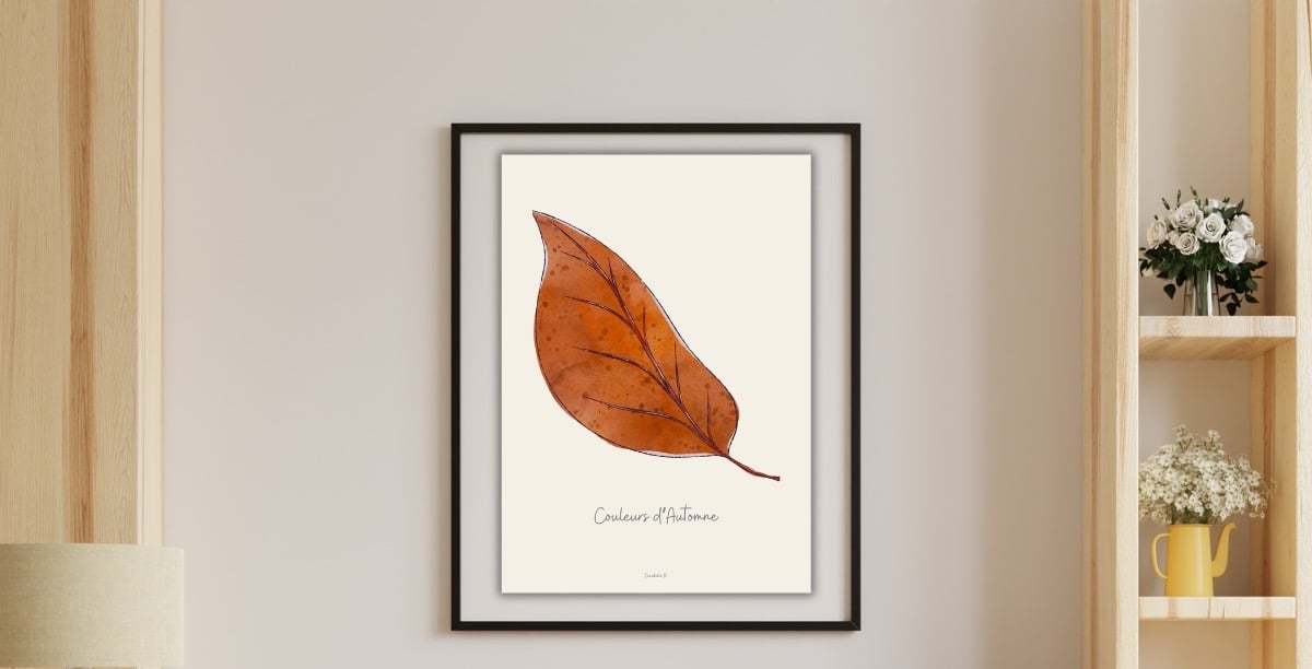 Collection Posters Couleurs d'Automne