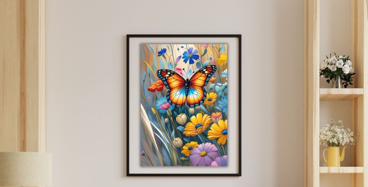 Collection Posters Papillons de Lumière by Danabelle B.