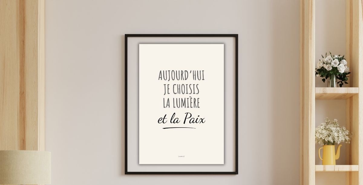 Collection Posters Slogans Douceur par Danabelle B.