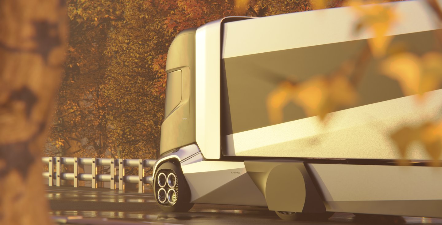 cvx, futuristic truck, concept truck