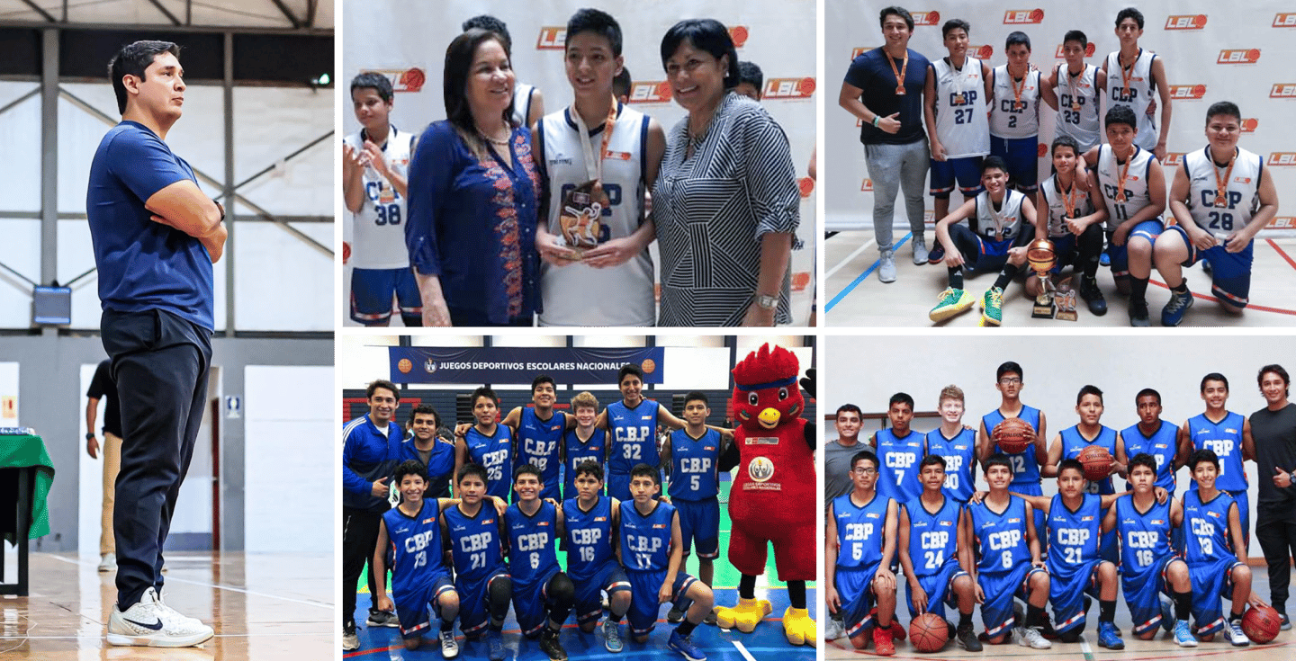 Collage de imágenes que muestra al Club Blas Pascal (CBP)