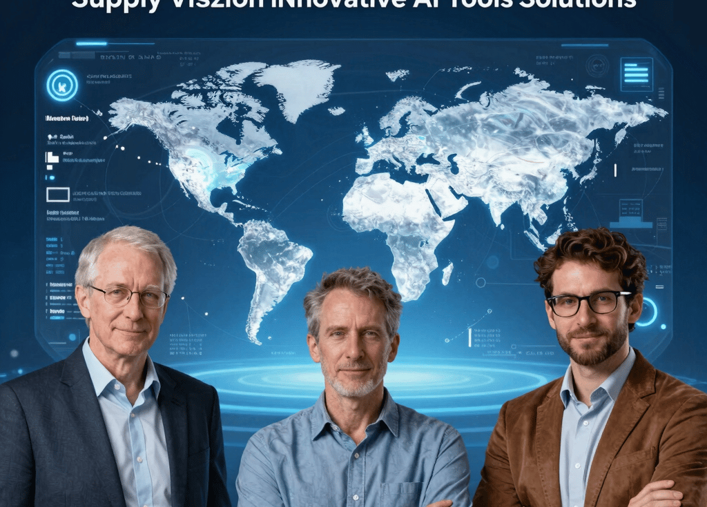 A sleek digital map showing interconnected transport routes with AI data overlays.