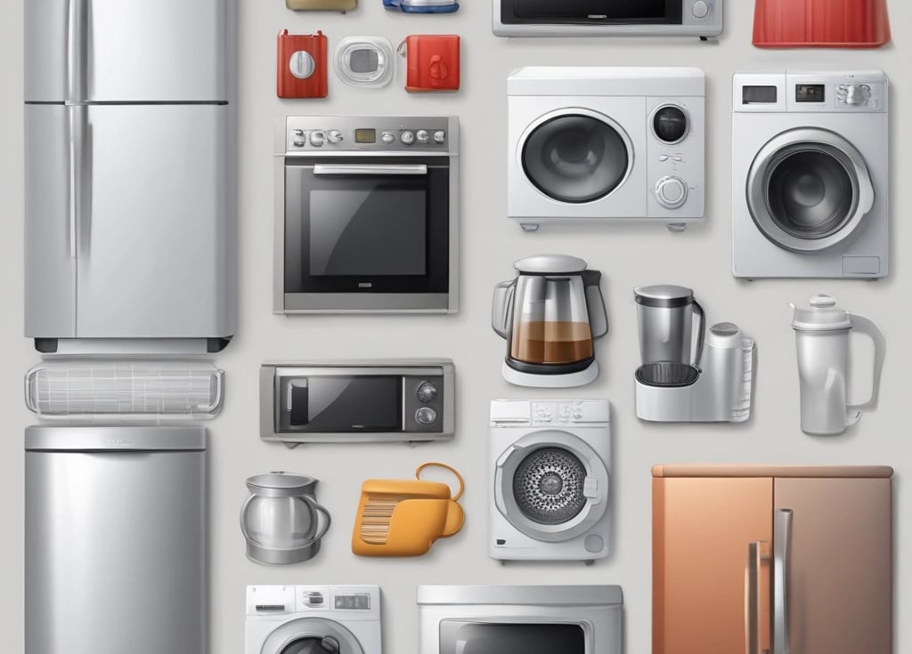 A bright, cheerful kitchen with a modern dishwasher in use