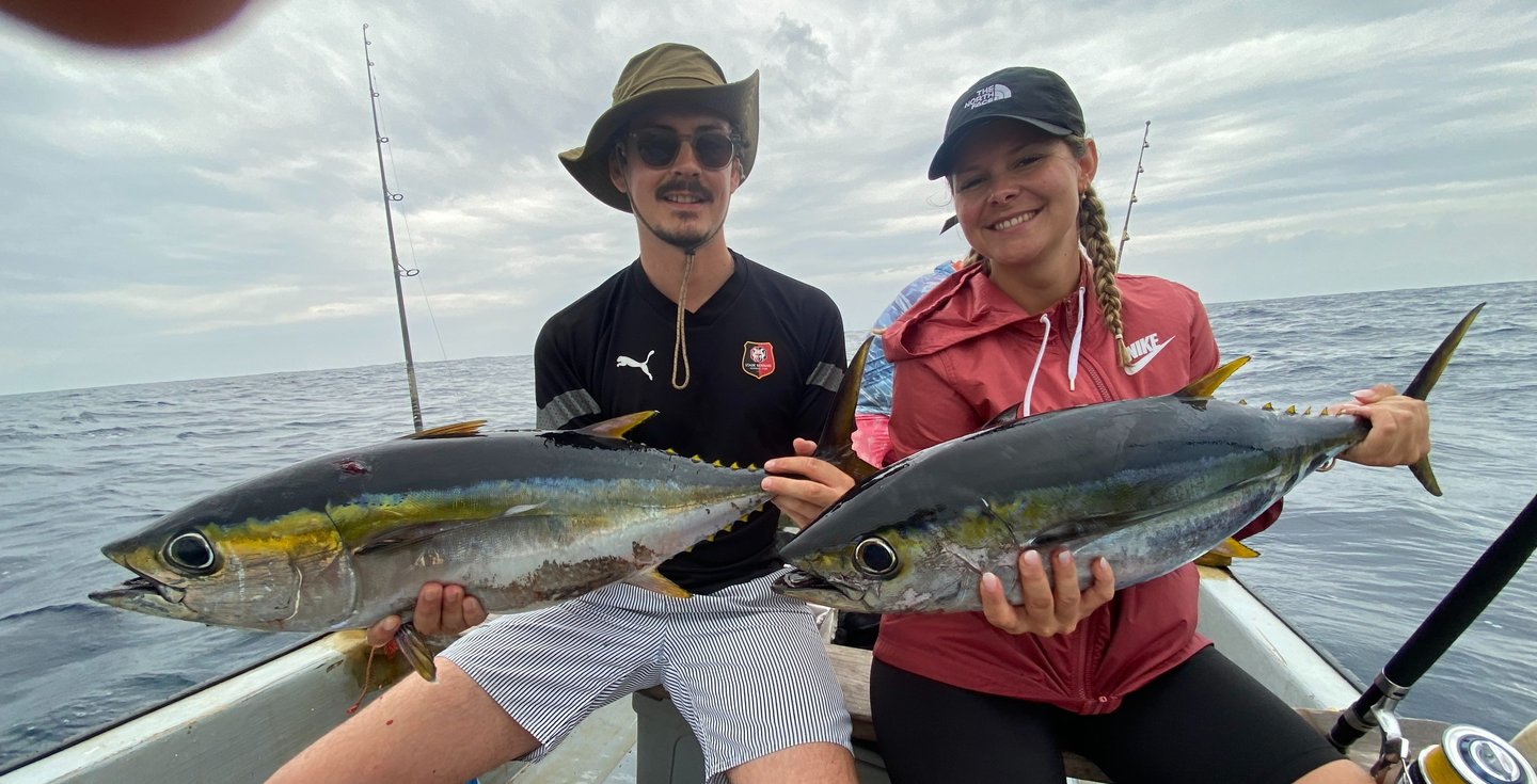 Beginner fishing trip in Zanzibar with expert guidance