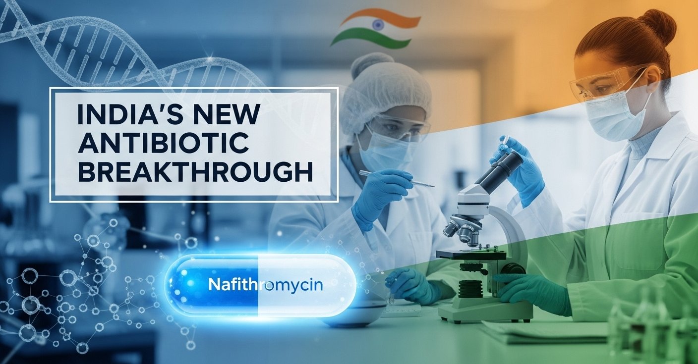 CSIR-IMTECH की नई एंटीबायोटिक नेफिथ्रोमायसिन, भारत की वैज्ञानिक उपलब्धि