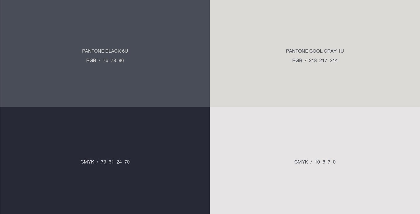 paleta de colores en tonos navy