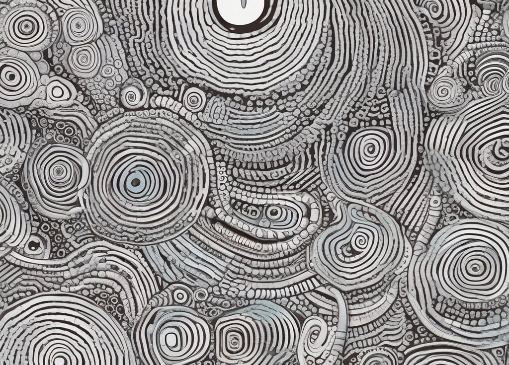 A dark, eerie illustration of a Junji Ito horror story cover with detailed, unsettling artwork.