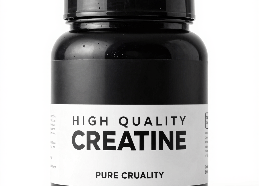 A vibrant display of various supplement bottles and powders arranged on a wooden table with fresh fruits and a measuring tape nearby.