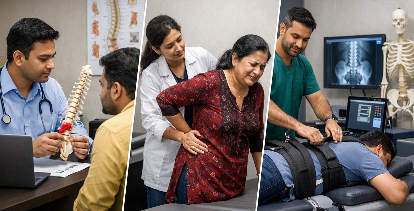 Non-Surgical Back Pain, Sciatica, and Slip Disc Treatment in Raipur