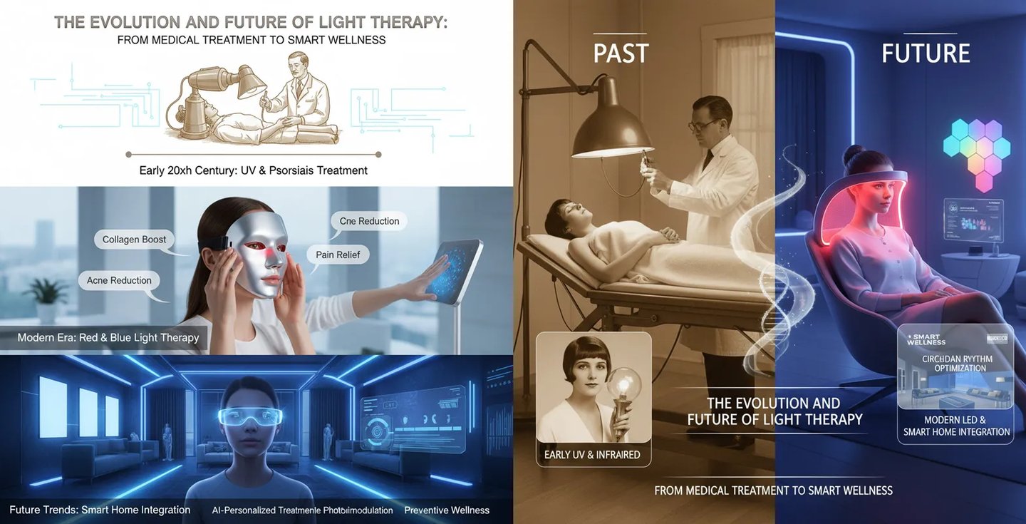 The Evolution and Future of Light Therapy: From Medical Treatment to Smart Wellness