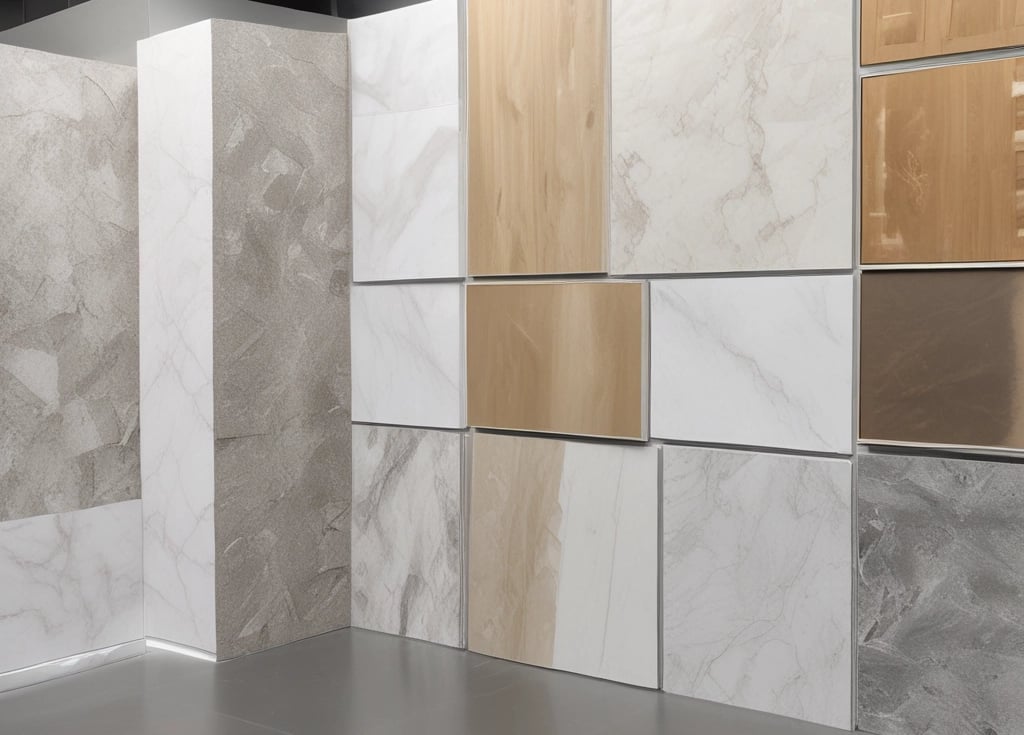 A cheerful shop owner happily managing online sales on a laptop surrounded by products.