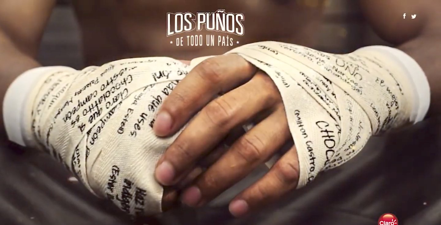 claro campaign luis morazan
