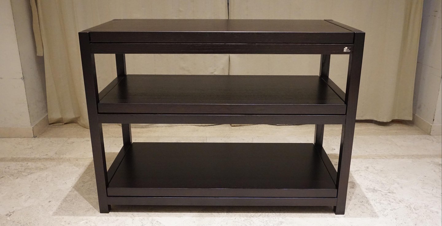 Pure Linear - mobile in legno, porta elettroniche Hi-Fi TV serie ALFA modello HTE3p